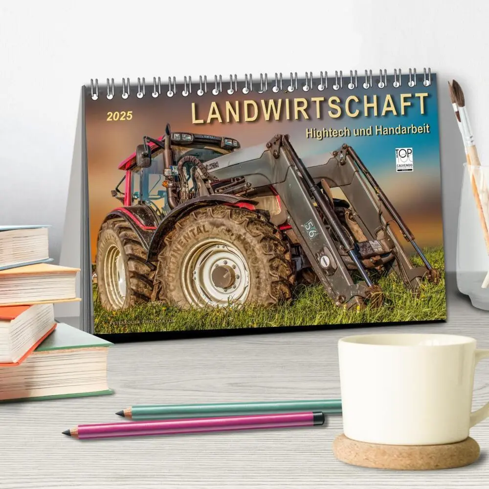 Bild: 9783435380626 | Landwirtschaft - Hightech und Handarbeit (Tischkalender 2025 DIN A5...