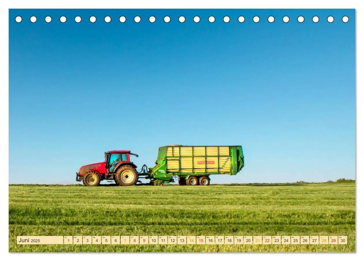 Bild: 9783435380626 | Landwirtschaft - Hightech und Handarbeit (Tischkalender 2025 DIN A5...
