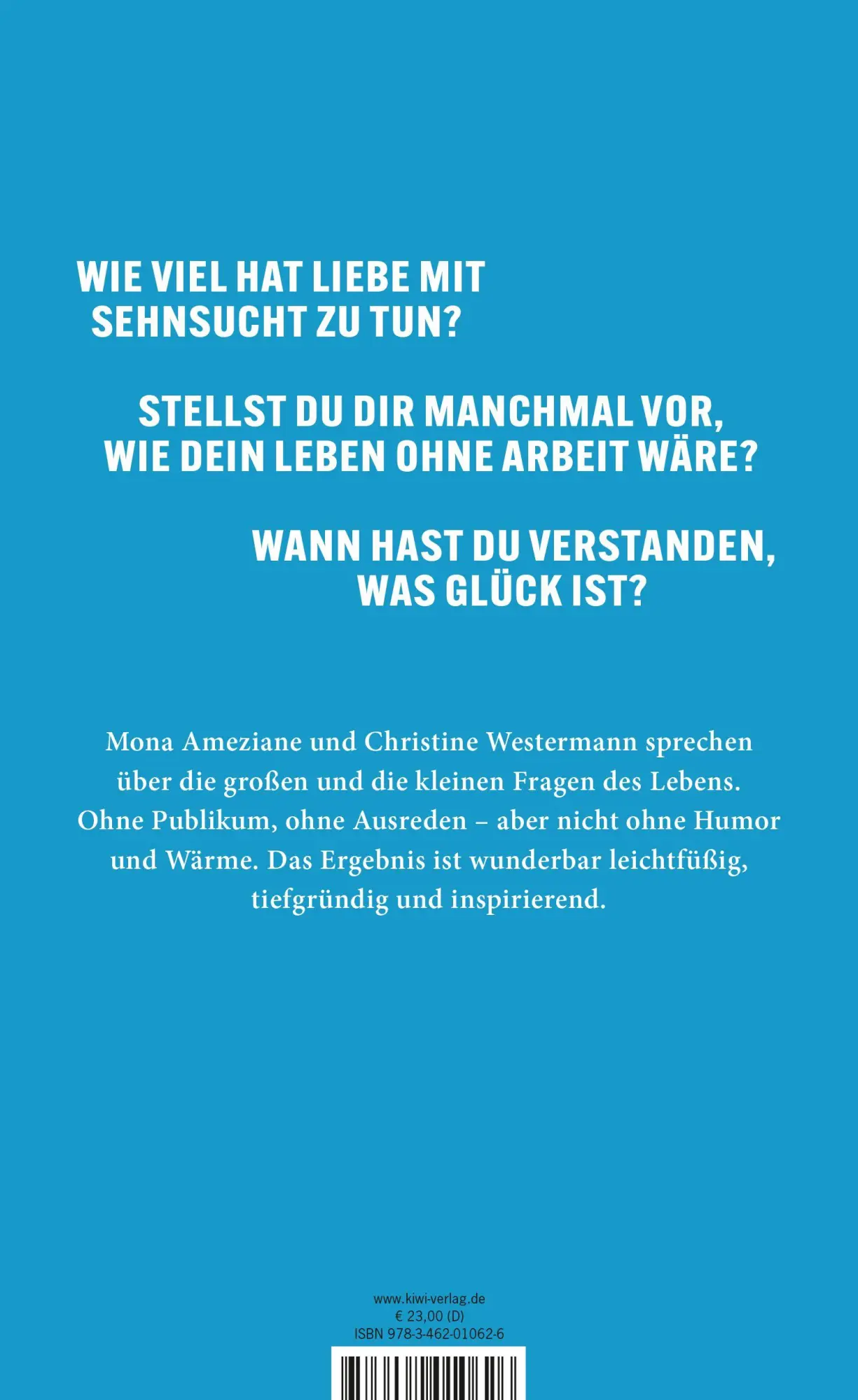 Rückseite: 9783462010626 | Wann wusstest du, dass es gut wird? | Mona Ameziane (u. a.) | Buch