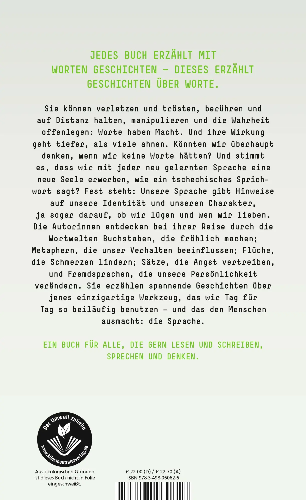 Rückseite: 9783498060626 | Das Alphabet des Denkens | Stefanie Schramm (u. a.) | Buch | 318 S.