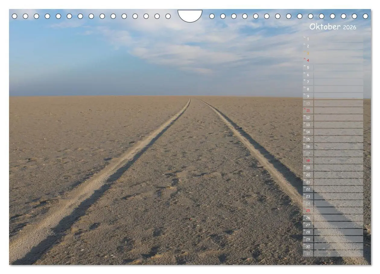 Bild: 9783516180626 | Strandspaziergang / Geburtstagskalender (Wandkalender 2026 DIN A4...