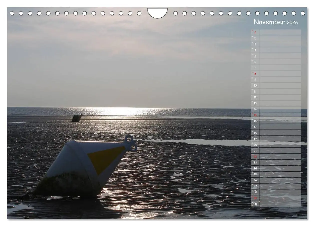Bild: 9783516180626 | Strandspaziergang / Geburtstagskalender (Wandkalender 2026 DIN A4...