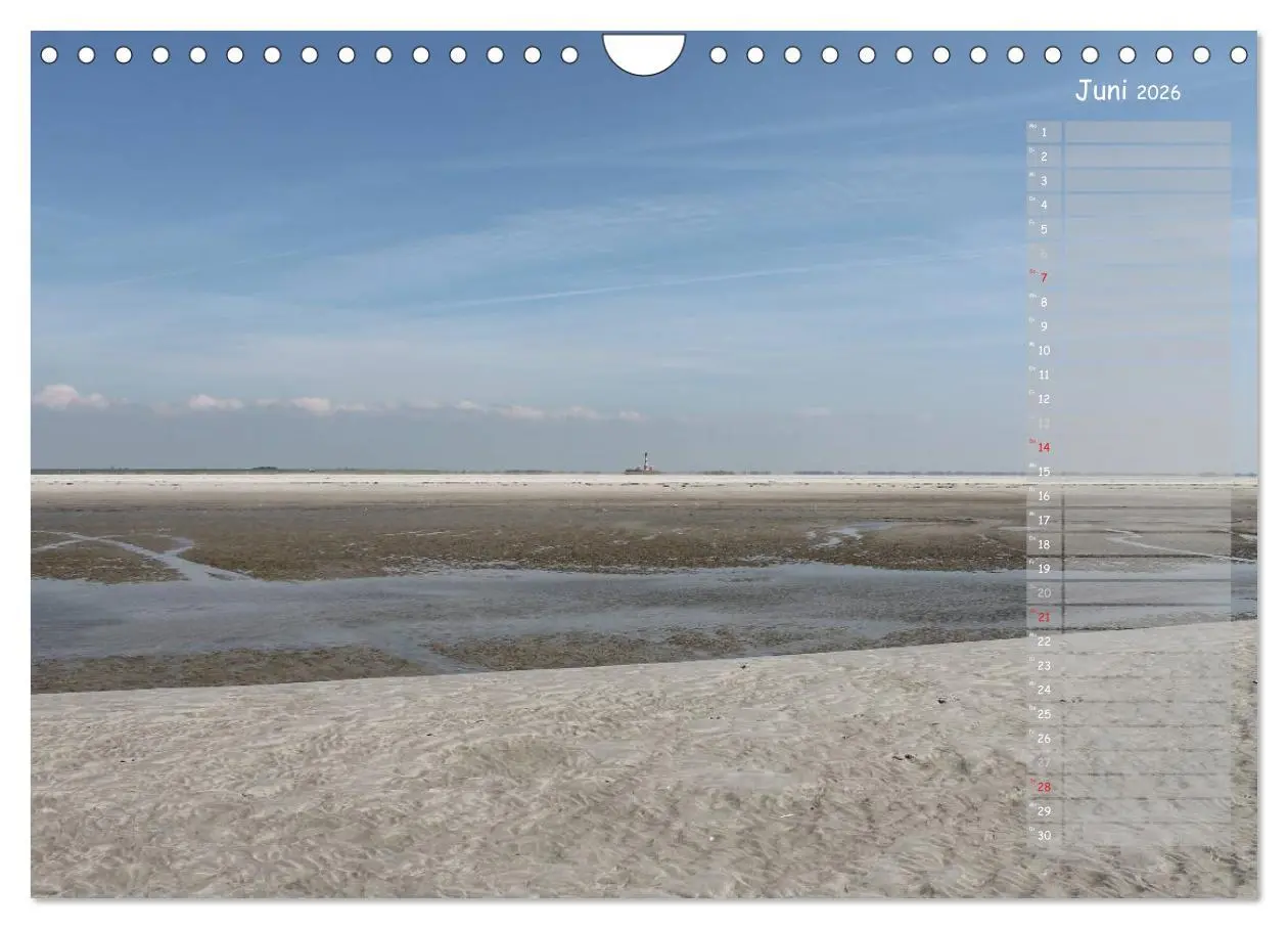 Bild: 9783516180626 | Strandspaziergang / Geburtstagskalender (Wandkalender 2026 DIN A4...
