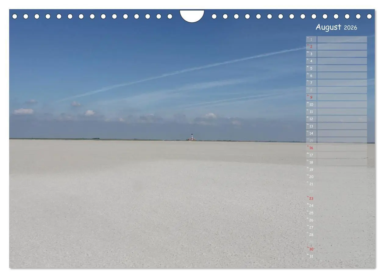 Bild: 9783516180626 | Strandspaziergang / Geburtstagskalender (Wandkalender 2026 DIN A4...
