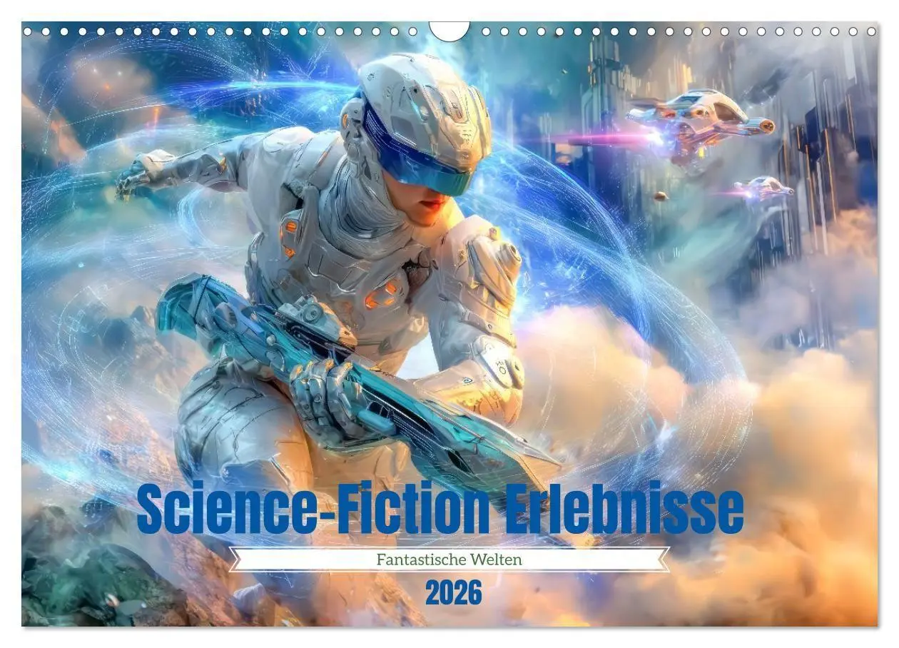 Cover: 9783516700626 | Science-Fiction Erlebnisse - Fantastische Welten (Wandkalender 2026...