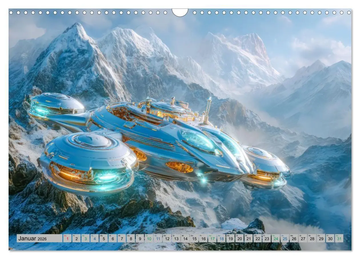 Bild: 9783516700626 | Science-Fiction Erlebnisse - Fantastische Welten (Wandkalender 2026...