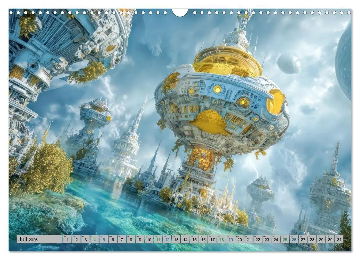Bild: 9783516700626 | Science-Fiction Erlebnisse - Fantastische Welten (Wandkalender 2026...