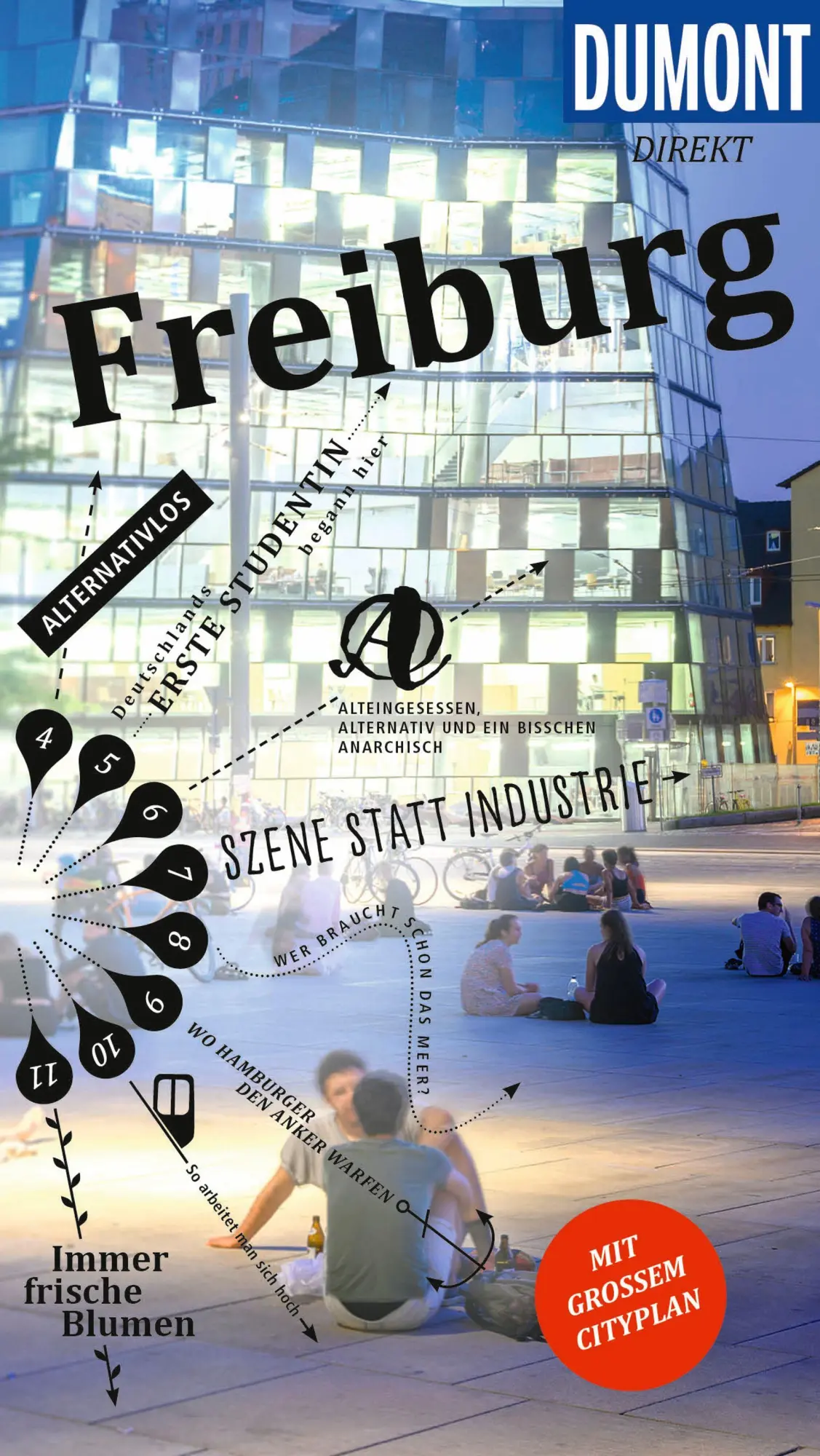 Cover: 9783616000626 | DUMONT direkt Reiseführer Freiburg | Mit großem Cityplan | Winter