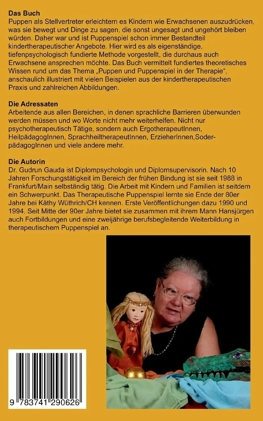 Rückseite: 9783741290626 | Königskinder und Drachen | Handbuch des Therapeutischen Puppenspiels