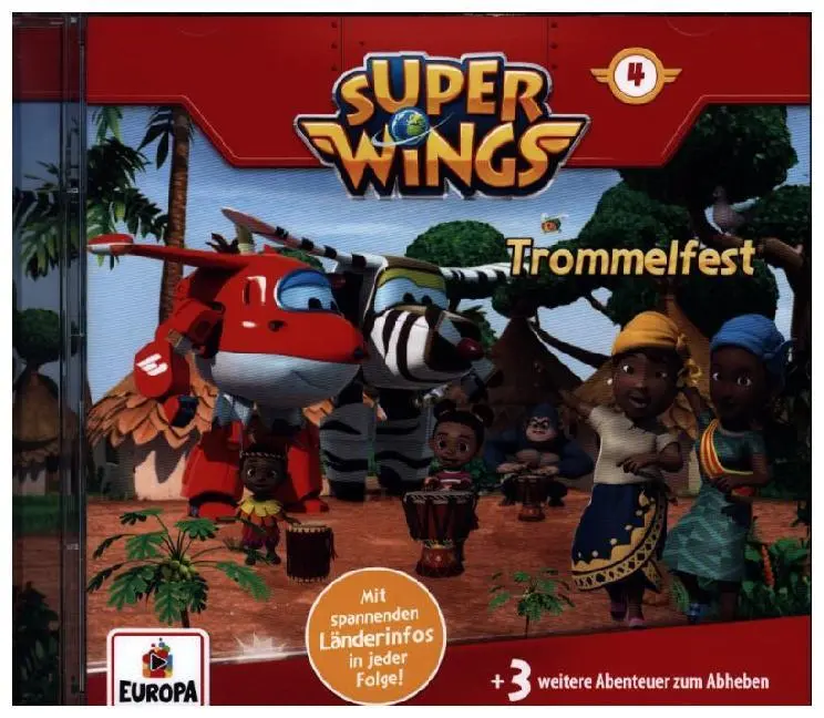 Cover: 889854670726 | Super Wings - Trommelfest, 1 Audio-CD | Audio-CD | Deutsch | 2018