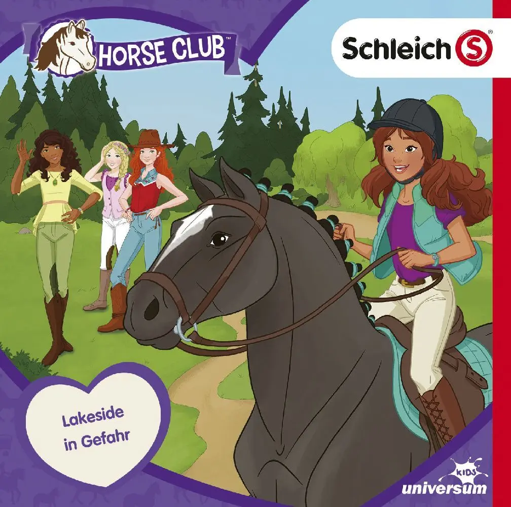 Cover: 4061229010726 | Schleich - Horse Club - Lakeside in Gefahr. Tl.3, 1 Audio-CD | CD