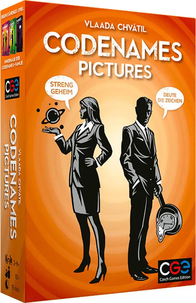 Cover: 4260664070726 | Codenames Pictures | Assoziationsspiel in Bildern | Vlaada Chvátil