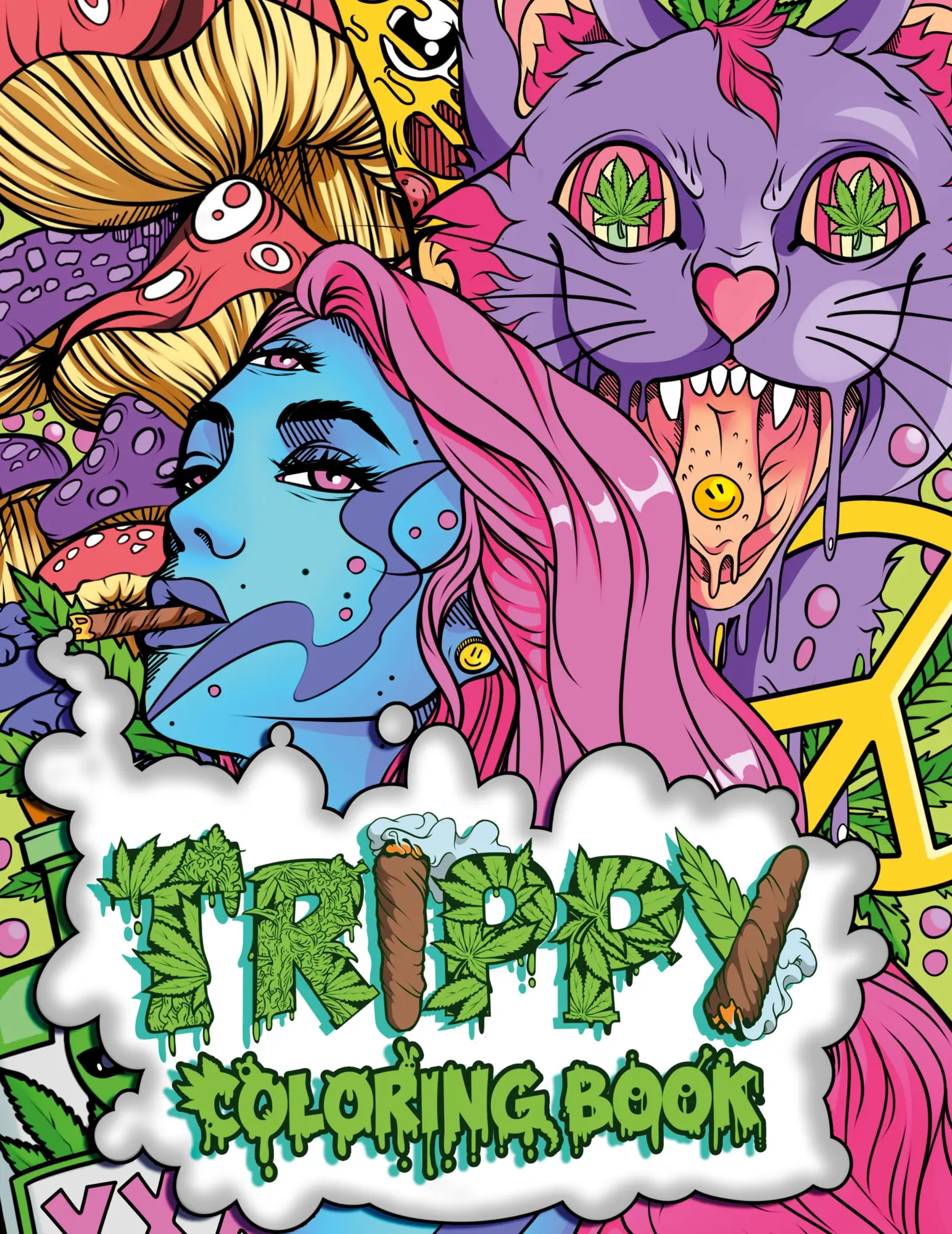 Cover: 9781801010726 | TRIPPY COLORING BOOK | Stoner Guy | Taschenbuch | Englisch | 2020