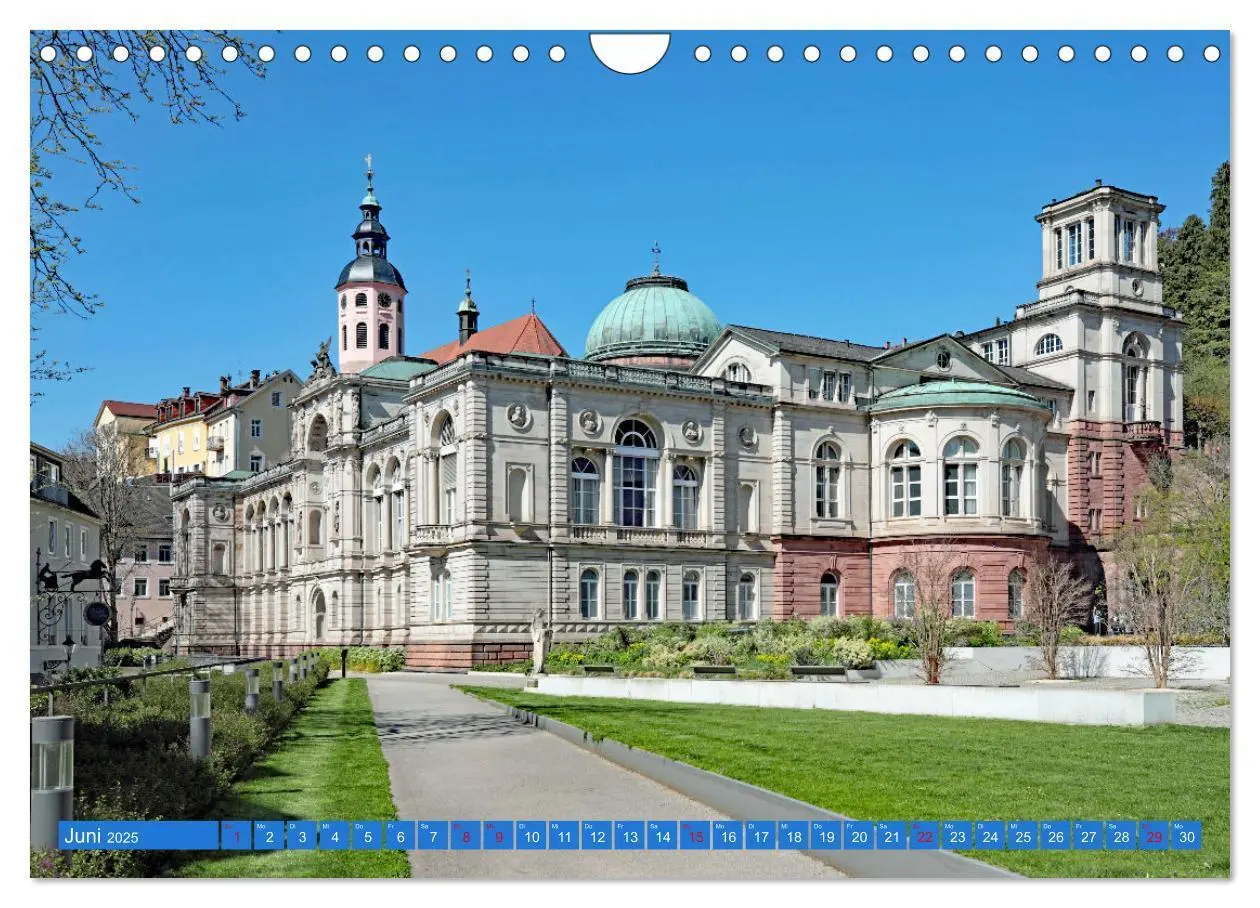 Bild: 9783383970726 | So schön ist Baden-Baden (Wandkalender 2025 DIN A4 quer), CALVENDO...