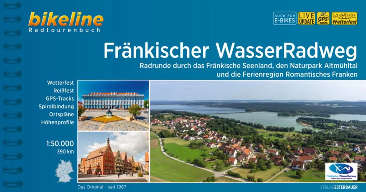 Cover: 9783711100726 | Fränkischer WasserRadweg | Esterbauer Verlag | Taschenbuch | 140 S.