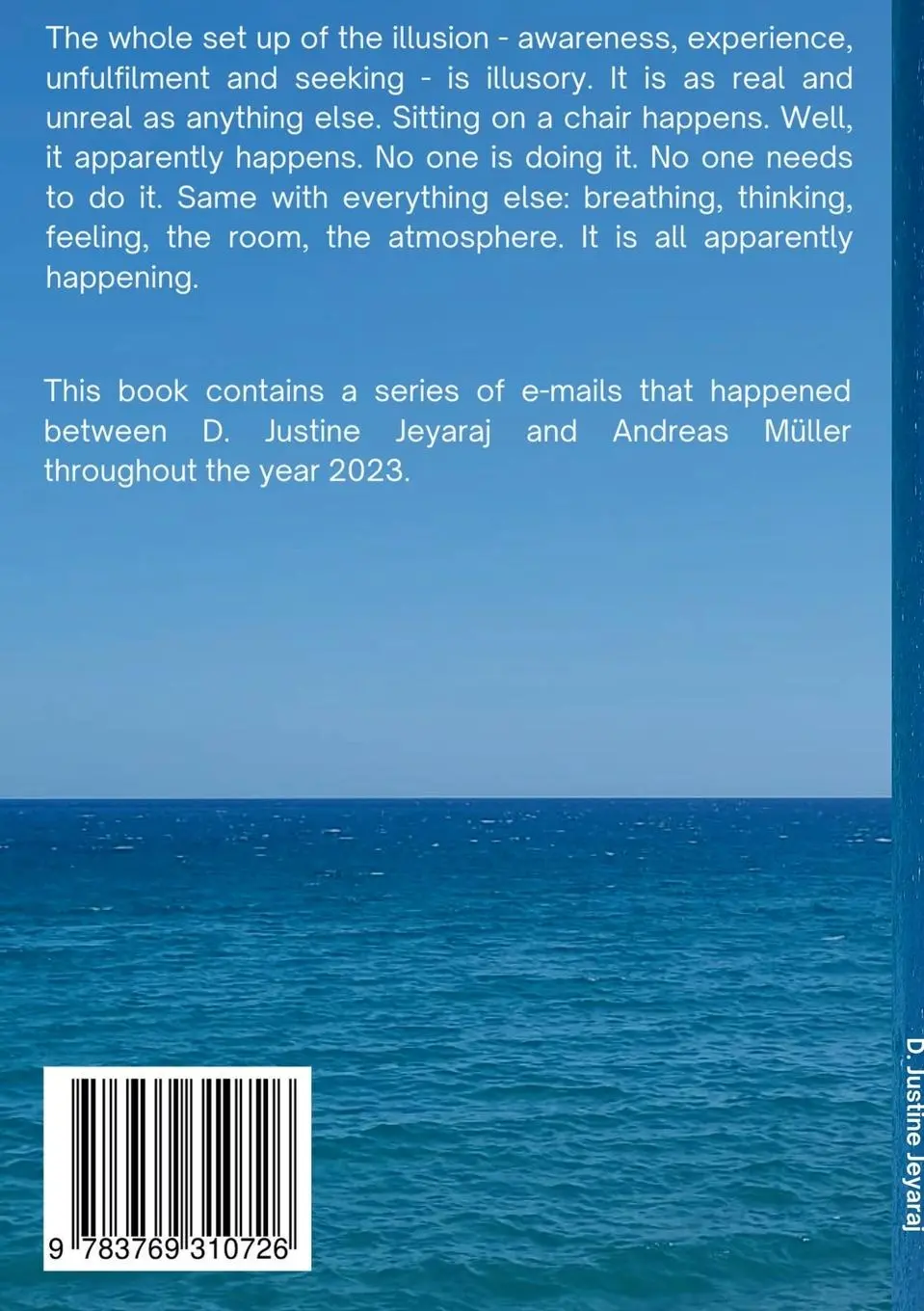 Rückseite: 9783769310726 | Freedom For No One | Thoughts on Non-Duality | Andreas Müller (u. a.)