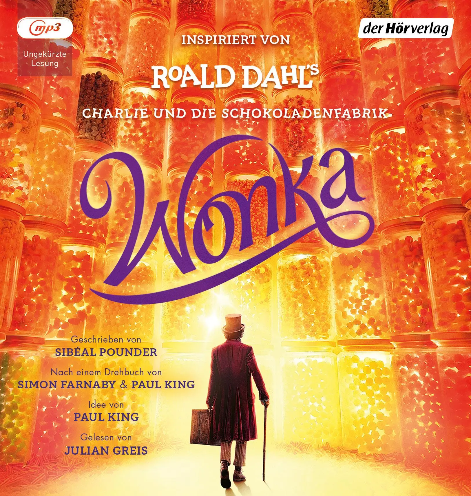 Cover: 9783844550726 | Wonka - Das Hörbuch zum Film | Roald Dahl (u. a.) | MP3 | 1 CD | 2023