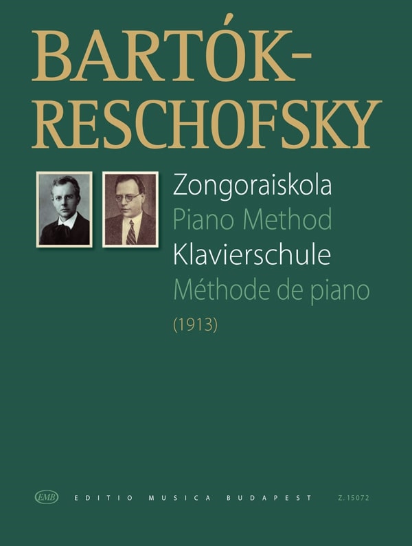 Cover: 9790080150726 | Klavierschule für Klavier (un/en/dt/frz) | (1913) | Béla Bartók | Buch