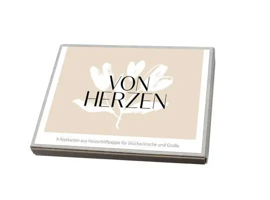 Cover: 4029856840826 | Von Herzen - Postkartenbox | Taschenbuch | 9 S. | Deutsch | 2023