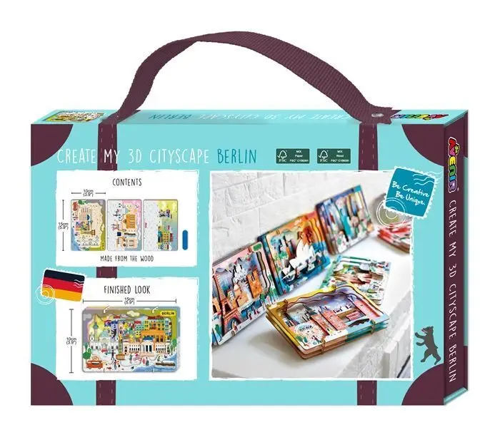 Bild: 6920773350826 | AVENIR - 3D Städte-Bastelset Berlin | Deutsch | 2025 | AVENIR