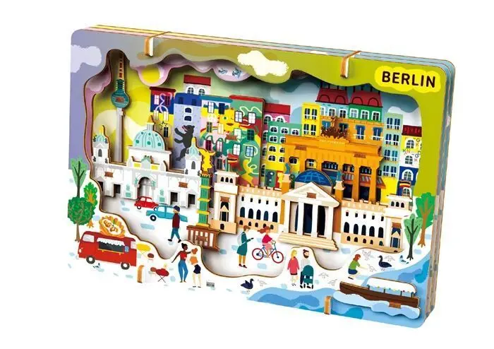 Bild: 6920773350826 | AVENIR - 3D Städte-Bastelset Berlin | Deutsch | 2025 | AVENIR