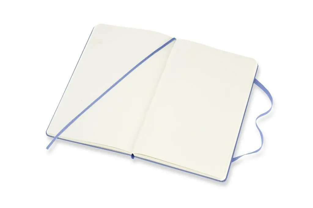 Bild: 8056420850826 | Moleskine Notizbuch Large/A5, Blanko, Fester Einband, Hortensien Blau