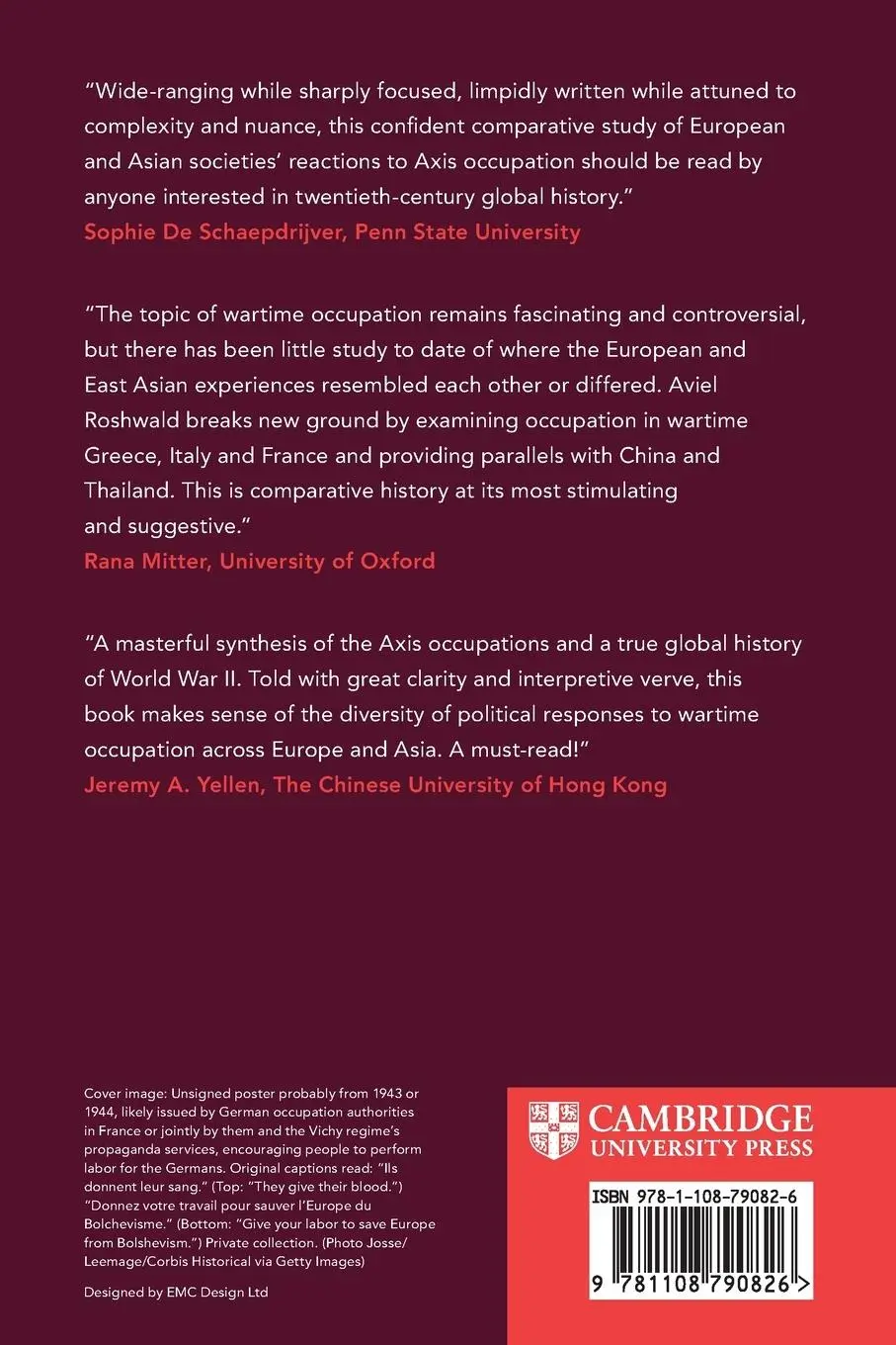 Rückseite: 9781108790826 | Occupied | European and Asian Responses to Axis Conquest, 1937-1945