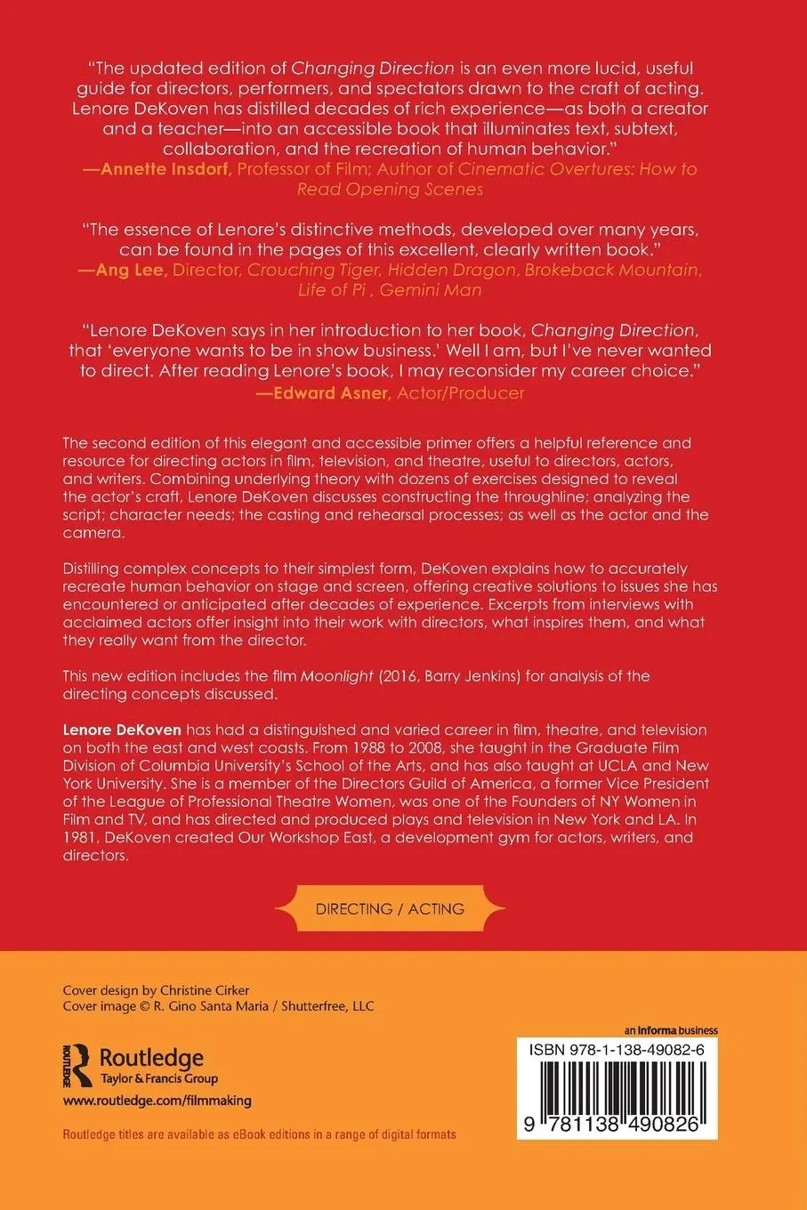 Rückseite: 9781138490826 | Changing Direction | Lenore Dekoven | Taschenbuch | Englisch | 2018