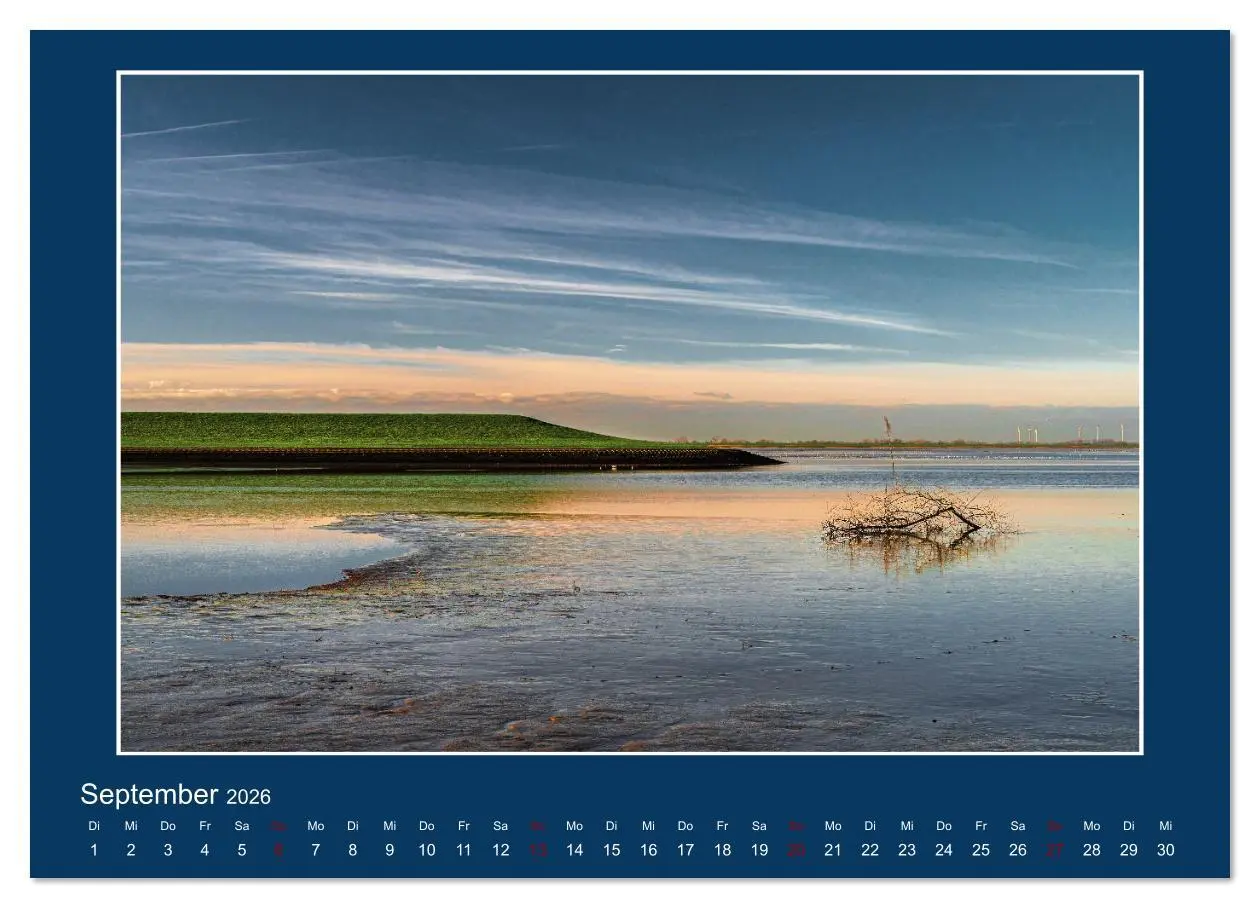 Bild: 9783516610826 | Dangast. Impressionen eines besonderen Ortes. (Wandkalender 2026...