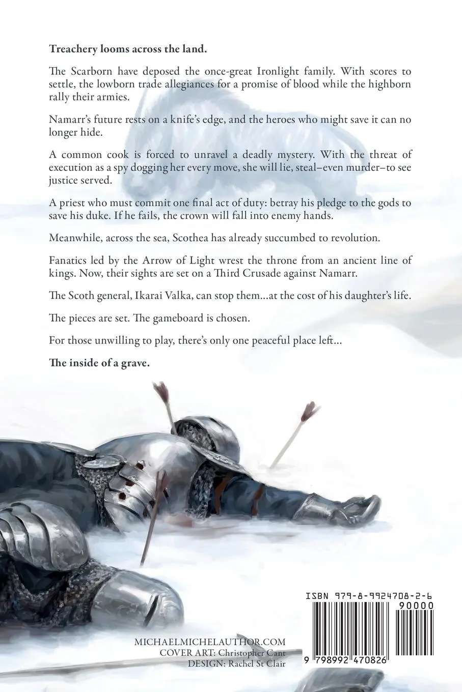 Rückseite: 9798992470826 | A Graveyard for Heroes | Michael Michel | Taschenbuch | Englisch