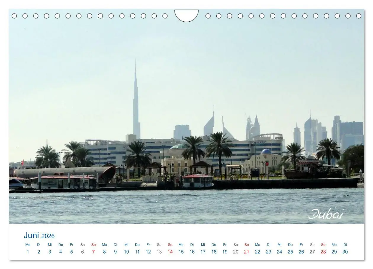 Bild: 9783516220926 | Vereinigte Arabische Emirate (Wandkalender 2026 DIN A4 quer),...