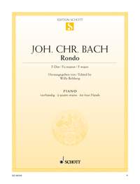 Cover: 9790001090926 | Rondo F( Jc ) | Johann Sebastian Bach | Buch | Schott Music