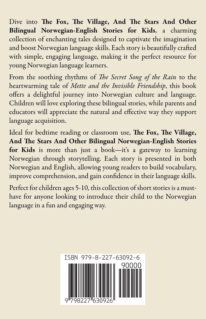 Rückseite: 9798227630926 | The Fox, The Village, And The Stars And Other Bilingual...