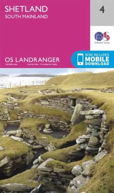 Cover: 9780319261026 | Shetland - South Mainland | Ordnance Survey | (Land-)Karte | Englisch