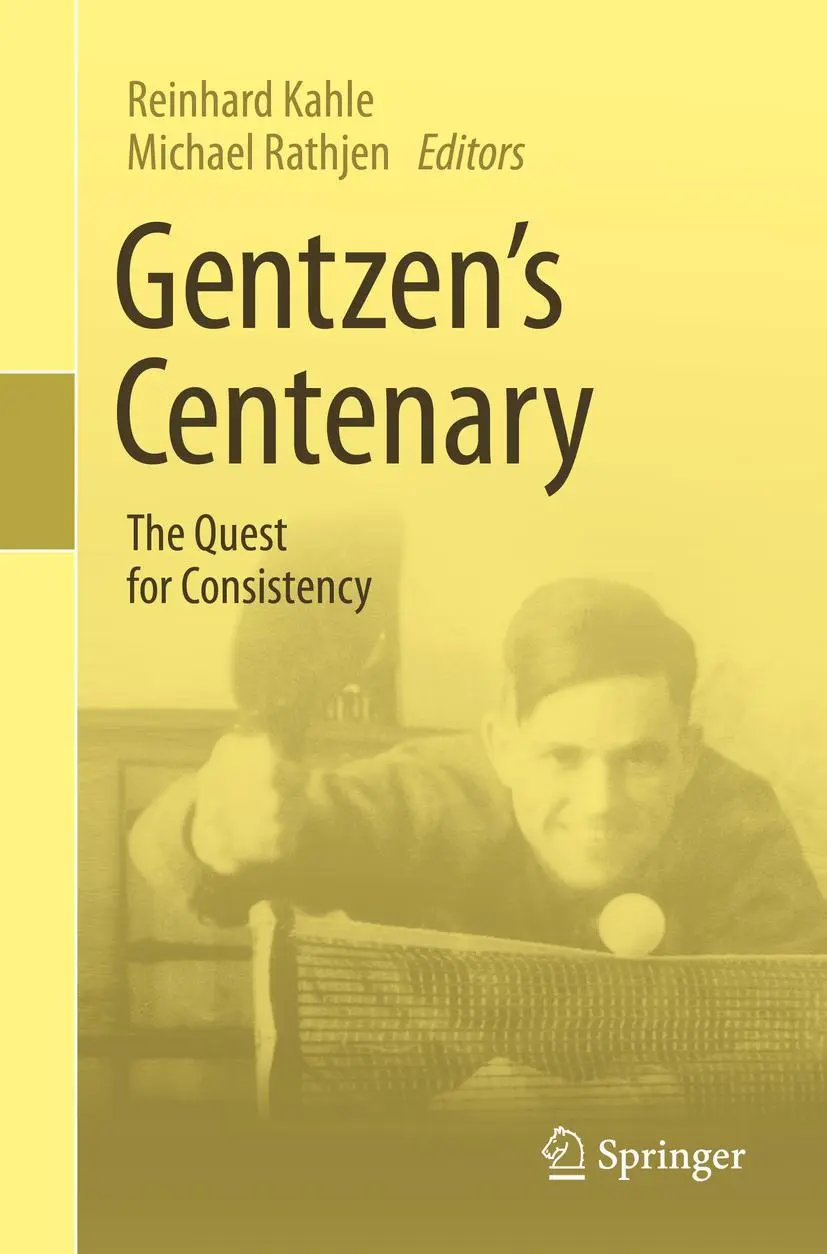 Cover: 9783319101026 | Gentzen's Centenary | The Quest for Consistency | Rathjen (u. a.) | x