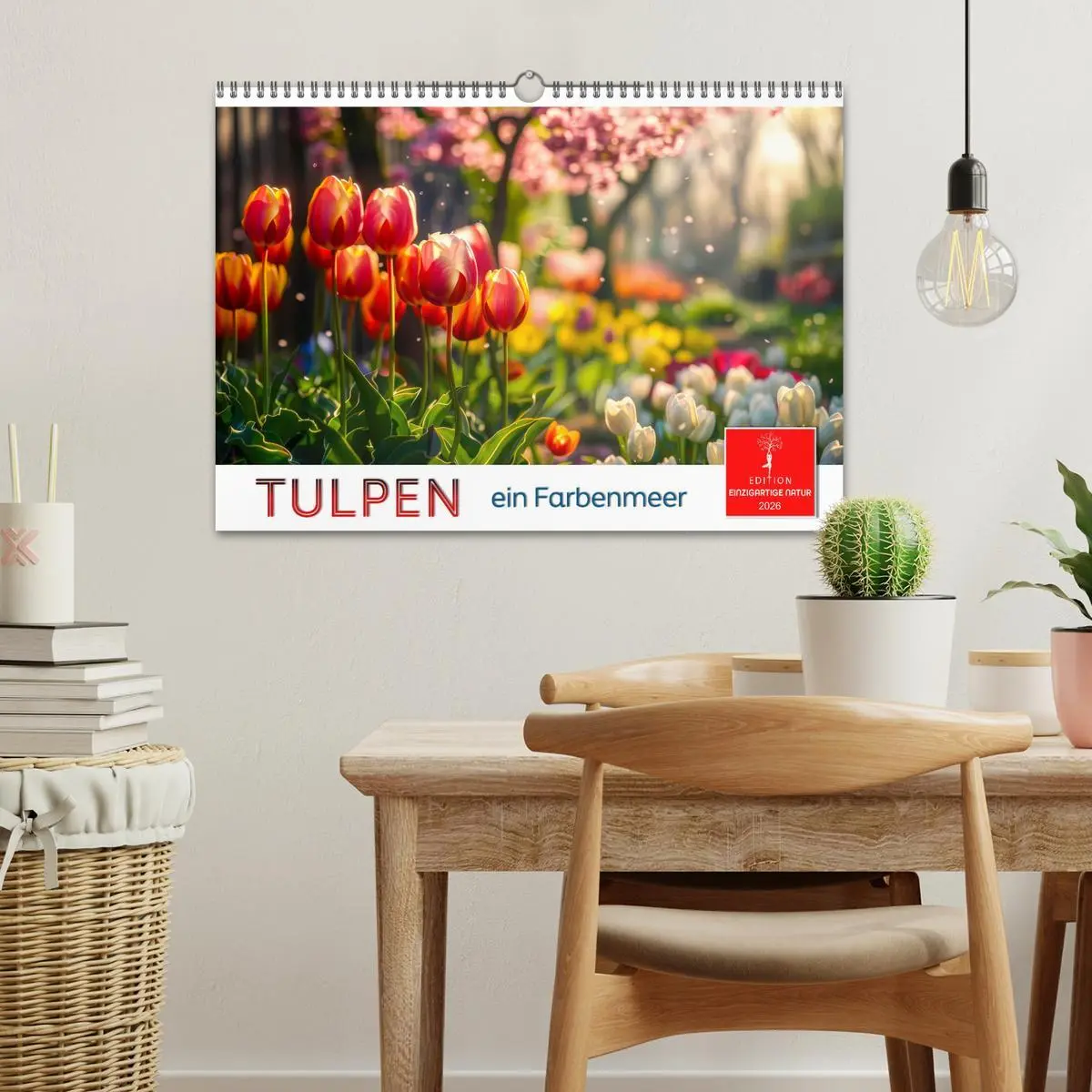 Bild: 9783457401026 | Tulpen - ein Farbenmeer (Wandkalender 2026 DIN A3 quer), CALVENDO...