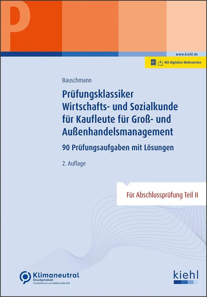 Cover: 9783470101026 | Prüfungsklassiker Wirtschafts- und Sozialkunde für Kaufleute für...