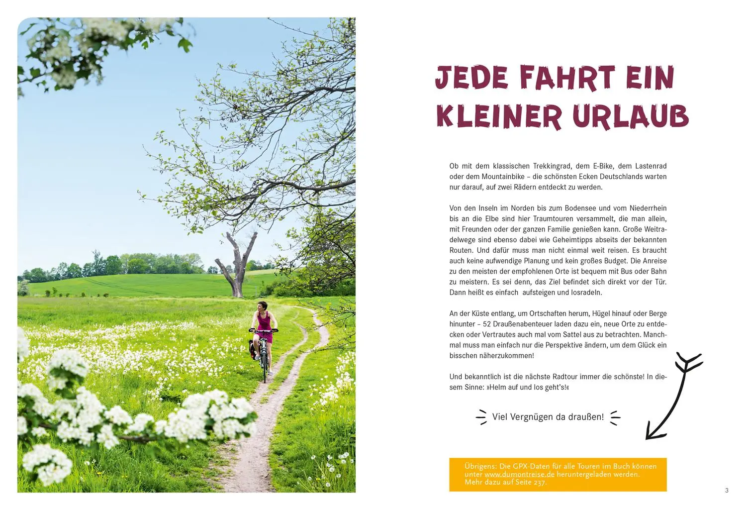 Bild: 9783616031026 | 52 kleine &amp; große Eskapaden in Deutschland - Mit dem Fahrrad | Buch