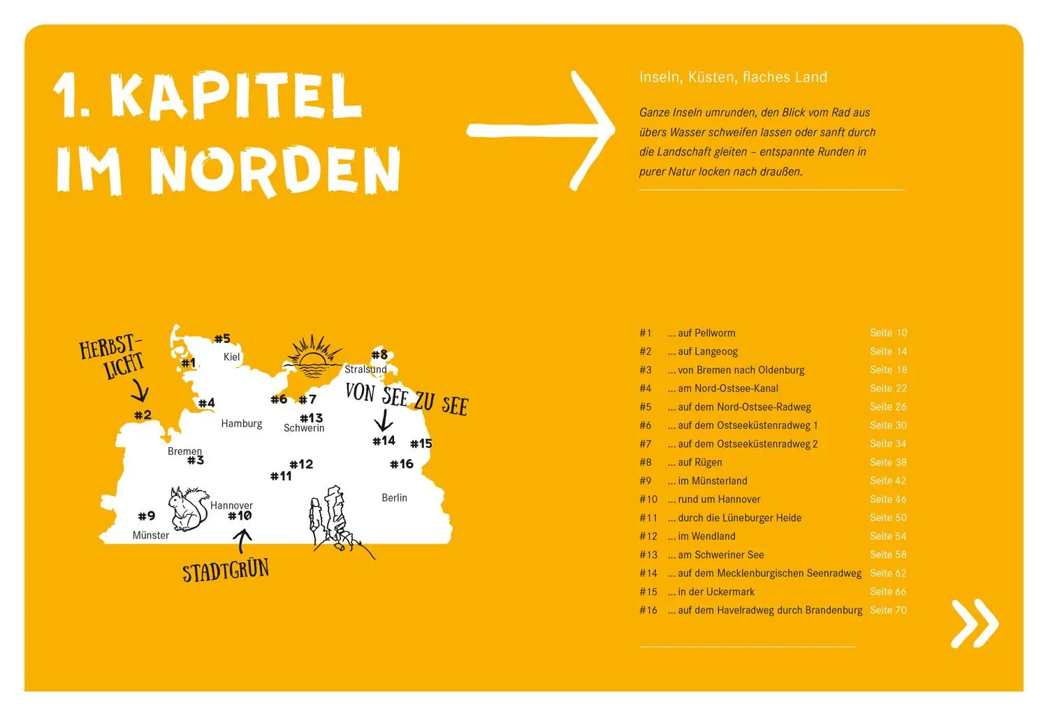 Bild: 9783616031026 | 52 kleine &amp; große Eskapaden in Deutschland - Mit dem Fahrrad | Buch