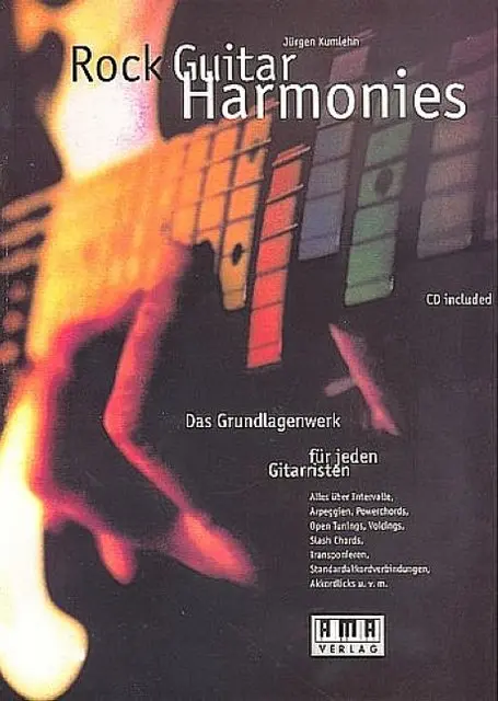 Cover: 4018262101126 | Rock Guitar Harmonies | Das Grundlagenwerk für jeden Gitarristen