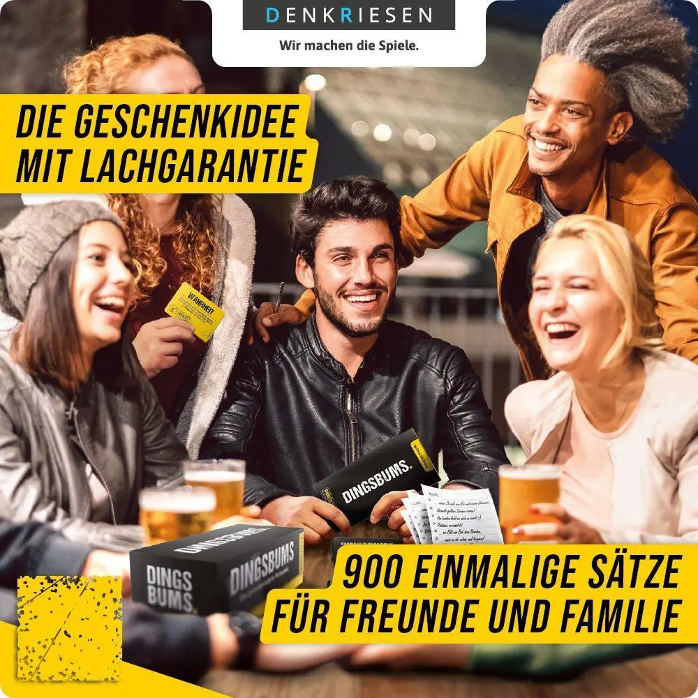 Bild: 4260528091126 | PARTYFIEBER - DINGSBUMS® "Das grundverkehrte Partyspiel" | Denis Görz