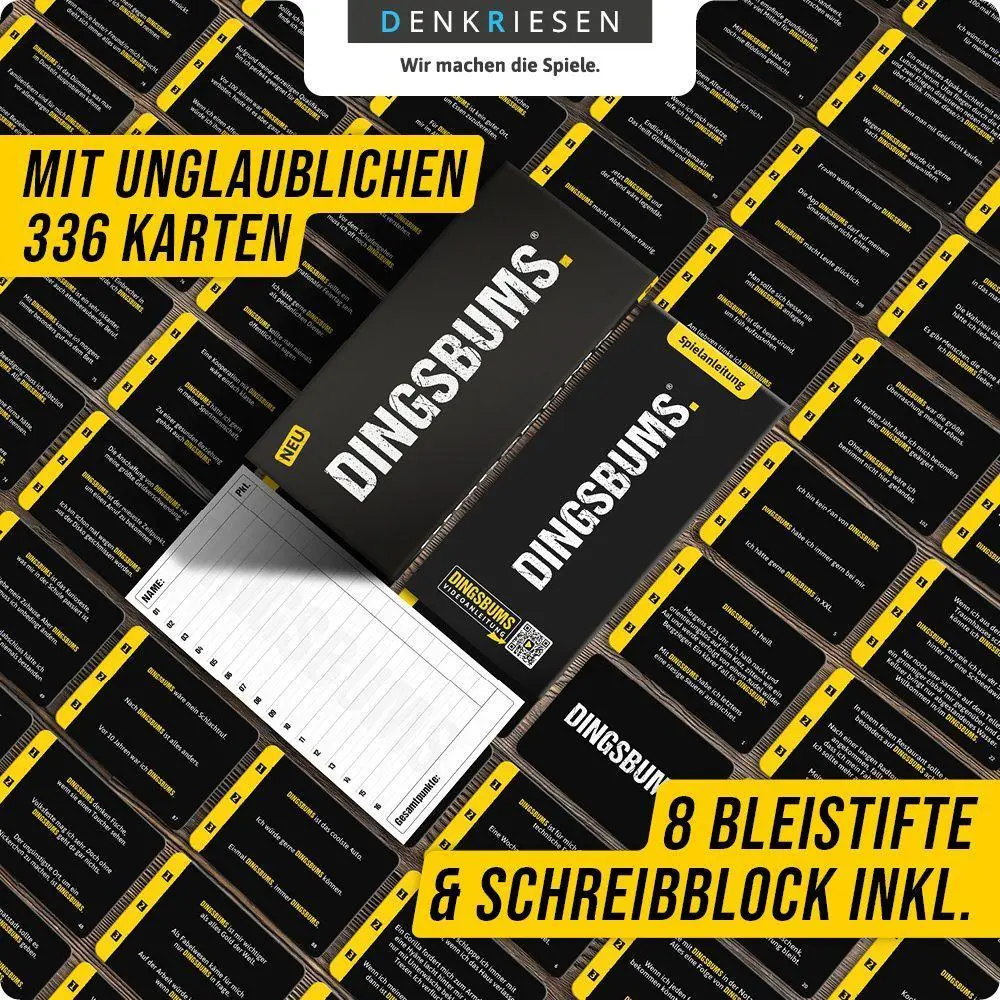Bild: 4260528091126 | PARTYFIEBER - DINGSBUMS® "Das grundverkehrte Partyspiel" | Denis Görz