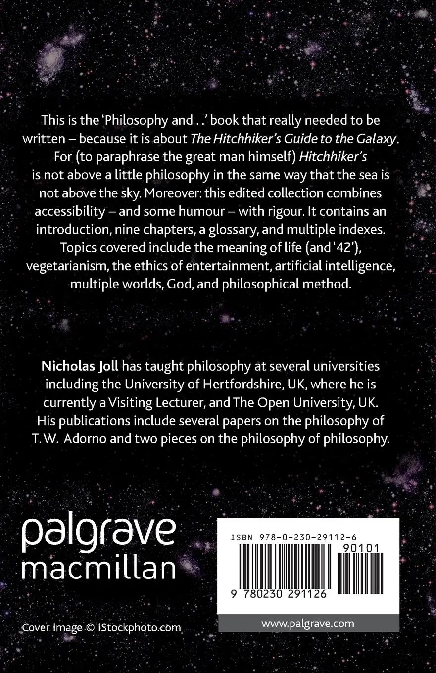 Rückseite: 9780230291126 | Philosophy and The Hitchhiker's Guide to the Galaxy | N. Joll | Buch