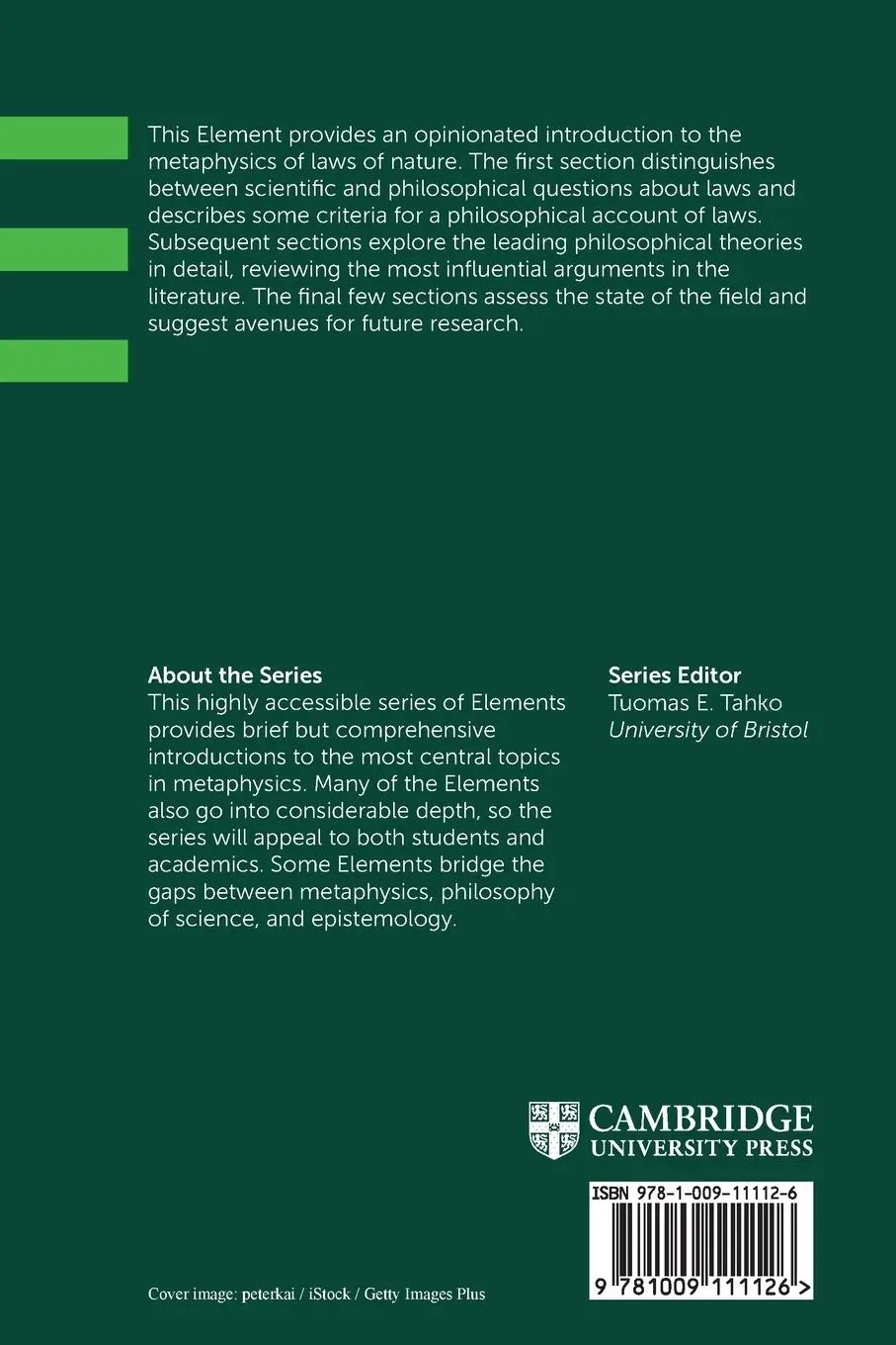 Rückseite: 9781009111126 | Laws of Nature | Tyler Hildebrand | Taschenbuch | Englisch | 2023