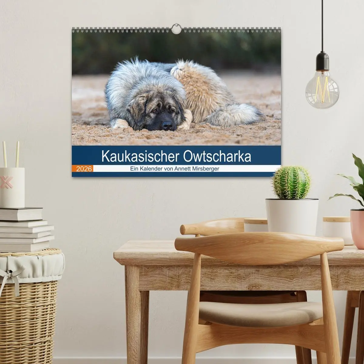Bild: 9783457631126 | Kaukasischer Owtscharka (Wandkalender 2026 DIN A3 quer), CALVENDO...