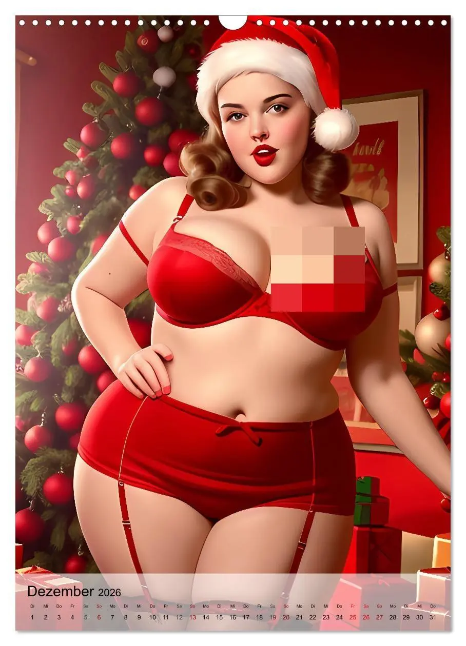 Bild: 9783516271126 | Pin up Girls Heiße Kurven mit Retro Charme (Wandkalender 2026 DIN...