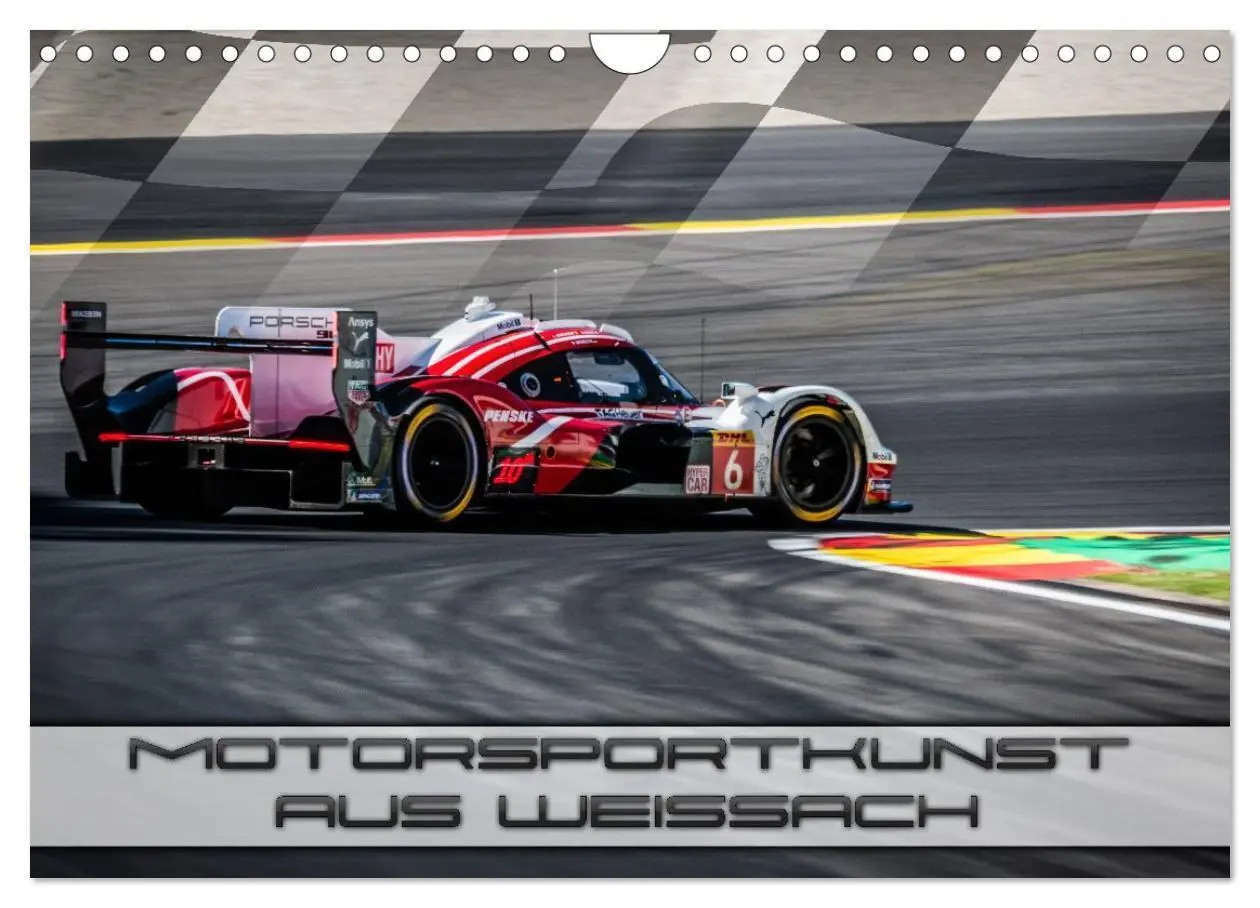 Cover: 9783516721126 | Motorsportkunst aus Weissach (Wandkalender 2026 DIN A4 quer),...