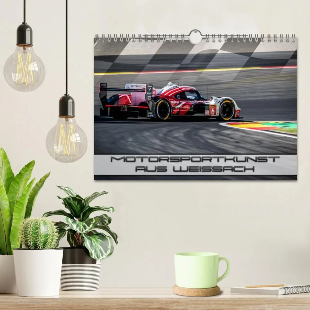 Bild: 9783516721126 | Motorsportkunst aus Weissach (Wandkalender 2026 DIN A4 quer),...