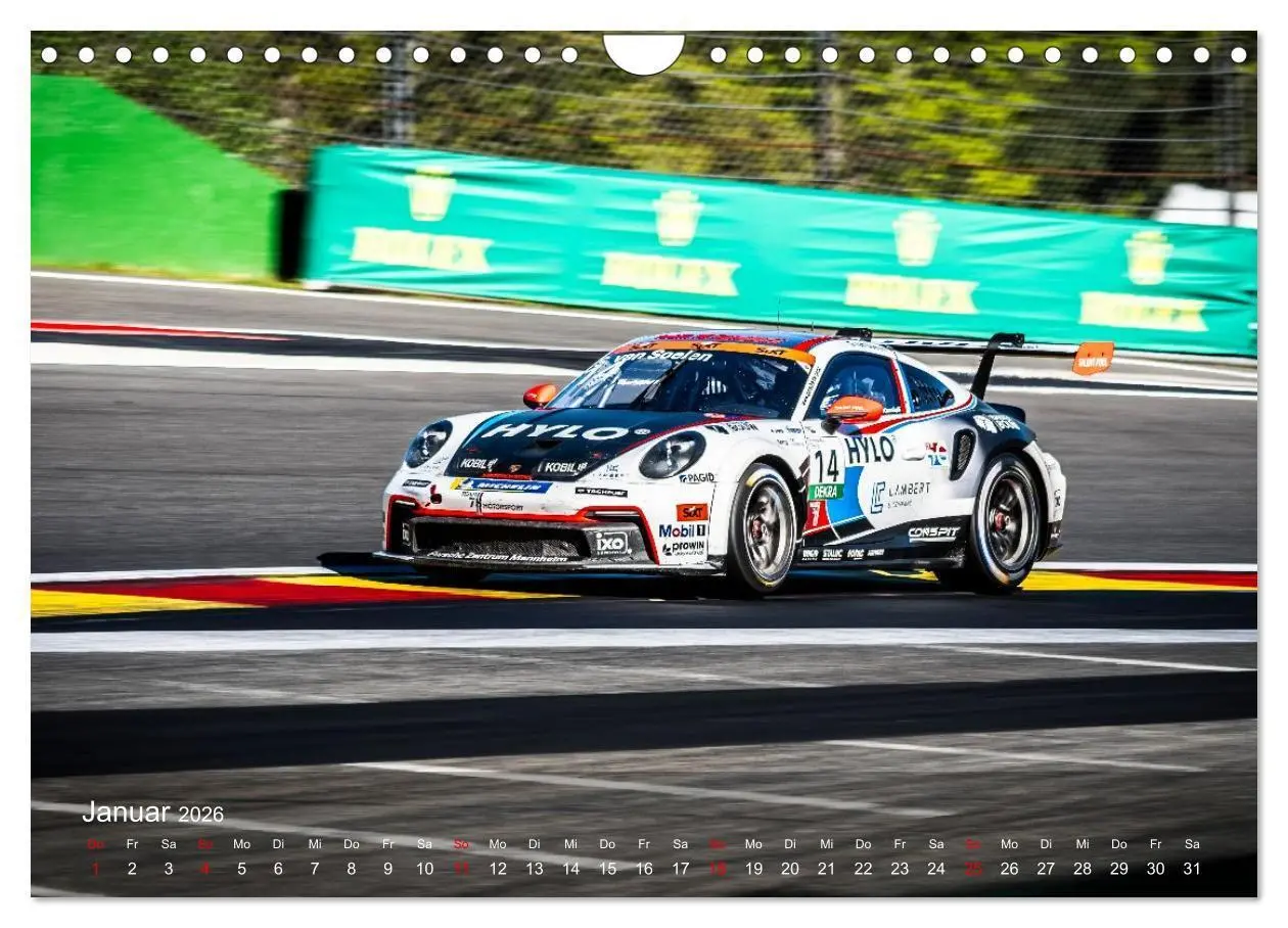 Bild: 9783516721126 | Motorsportkunst aus Weissach (Wandkalender 2026 DIN A4 quer),...