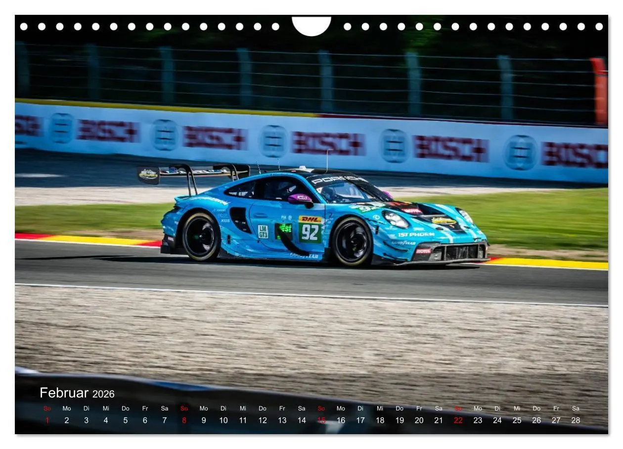 Bild: 9783516721126 | Motorsportkunst aus Weissach (Wandkalender 2026 DIN A4 quer),...